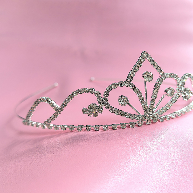 Queen Accessories - Corona nupcial de cristal de lujo