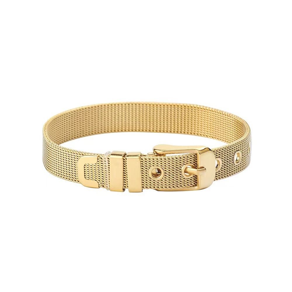 Women'S Accessories To Wear With Watch - Pulsera de malla de acero de