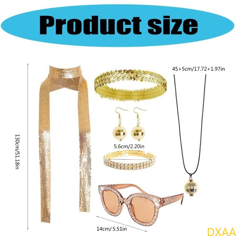 Women'S Accessories In The 70S - DXAA 60S 70S ACCESORIOS DISCO 80S