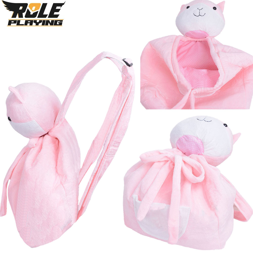 Women Accessories Bag - Mochila de Gato Rosa de Fantasía