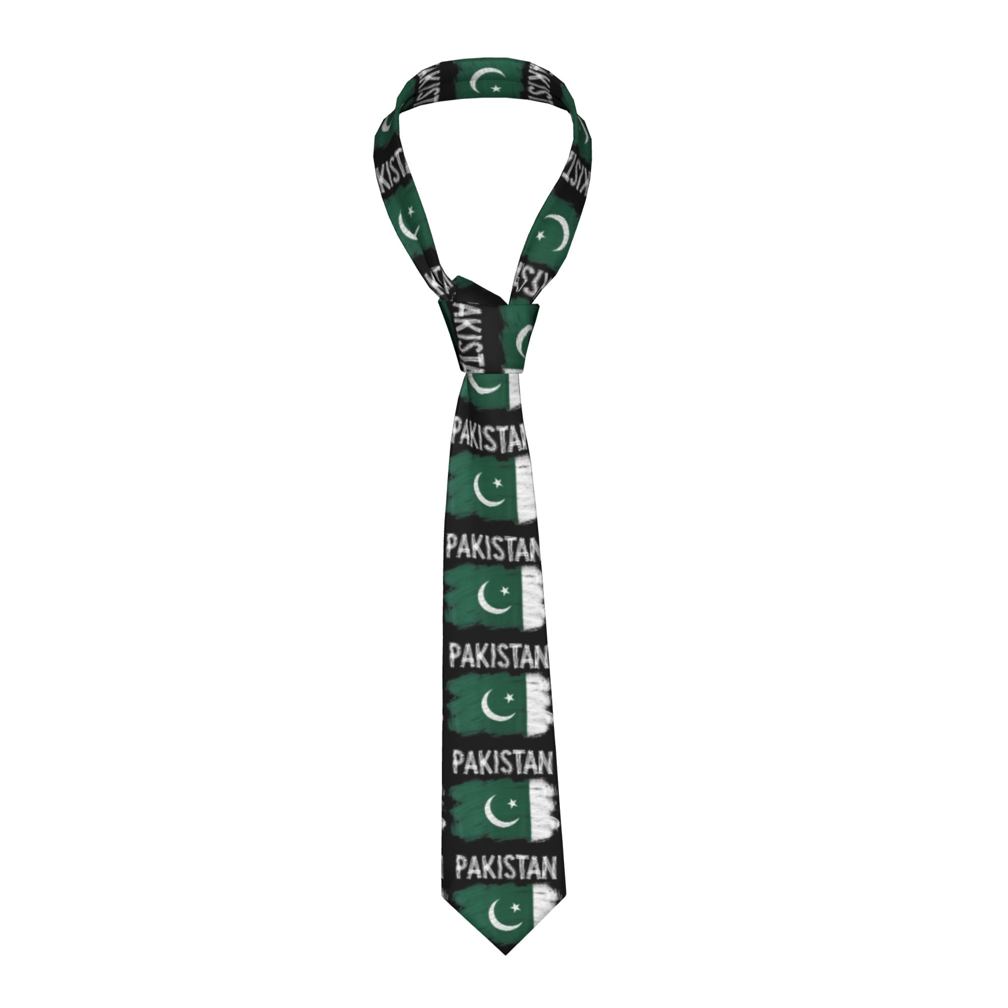 Women Accessories Pakistan - Corbata con diseño de la bandera