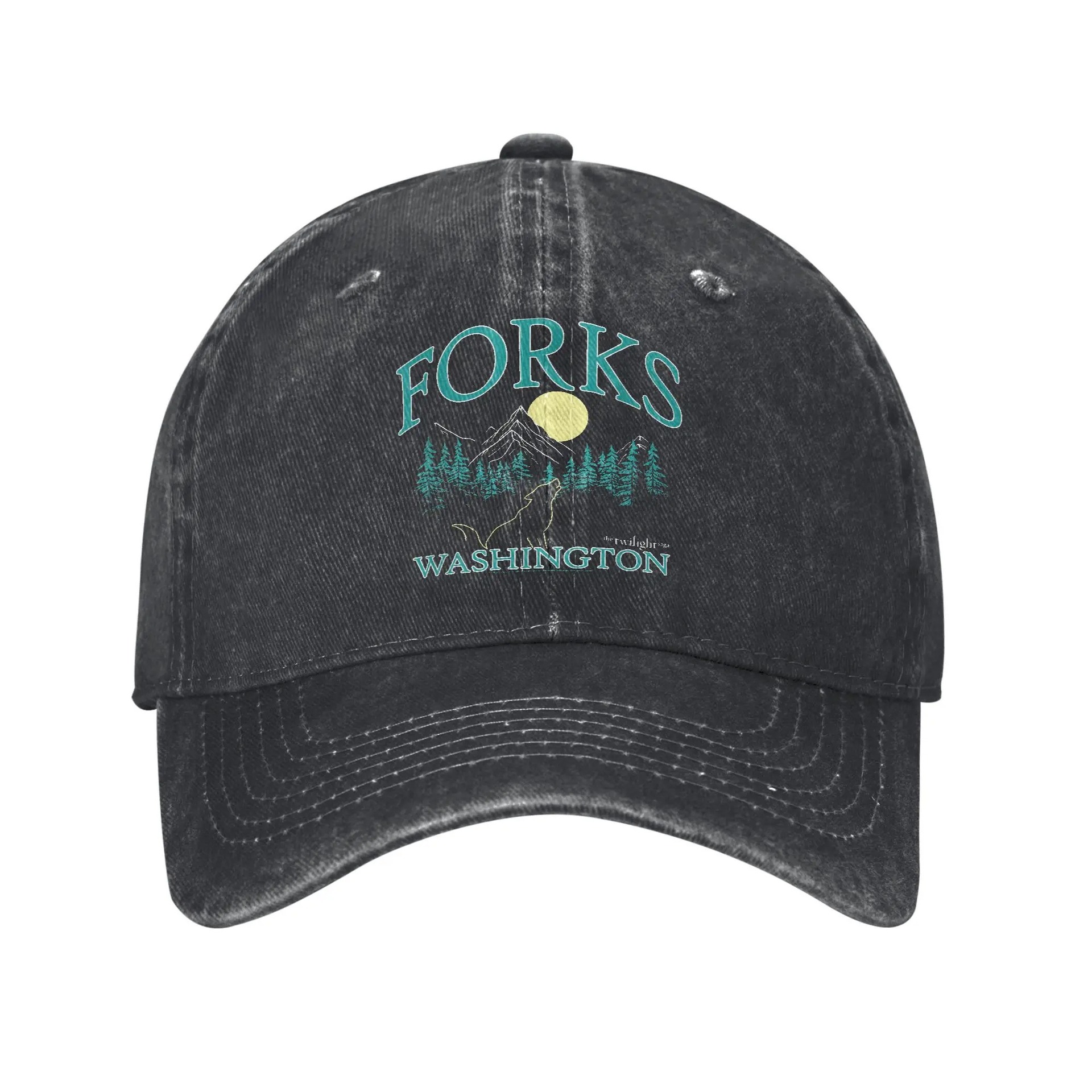 Women'S Vampire Accessories - Gorra de béisbol Twilight Forks Washington,