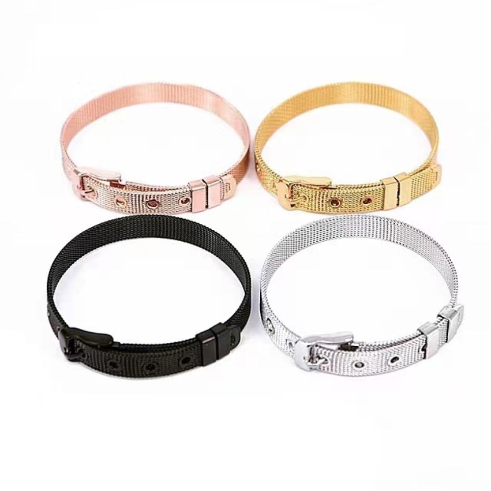 Women'S Accessories To Wear With Watch - Pulsera de acero de titanio con