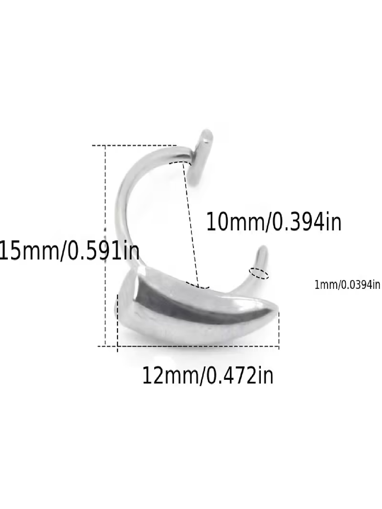 Women'S Vampire Accessories - 2 Piezas de Anillos de Labio
