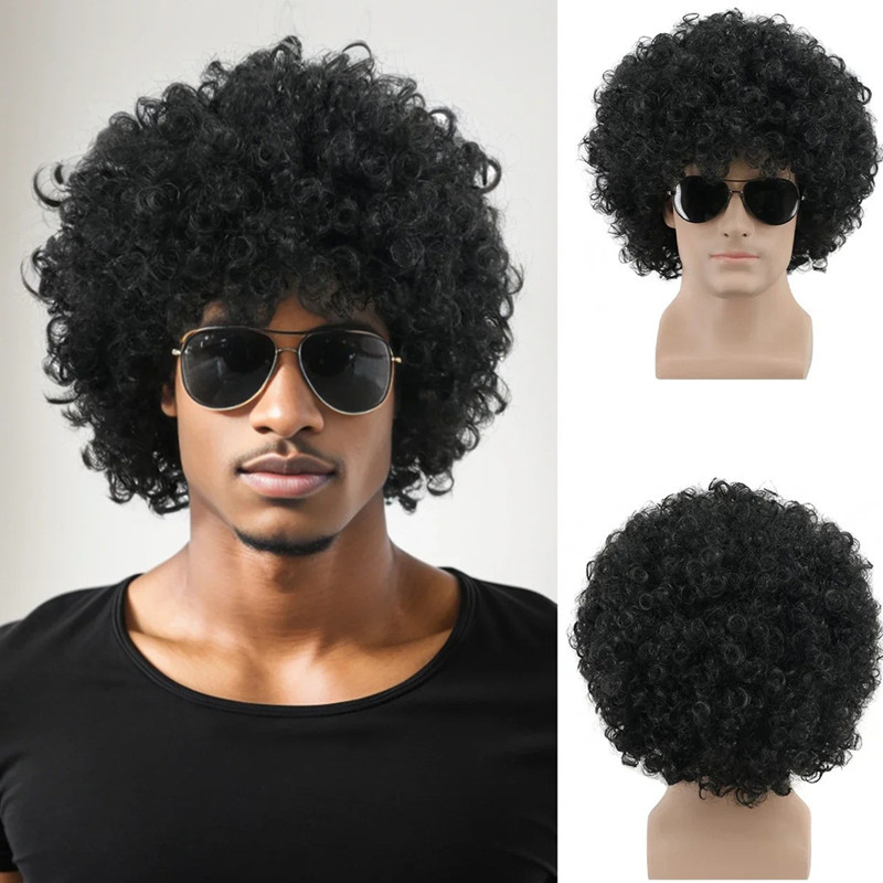 Peluca Afro Rizada Grande Unis - Women'S Accessories In The 70S reseña y precio