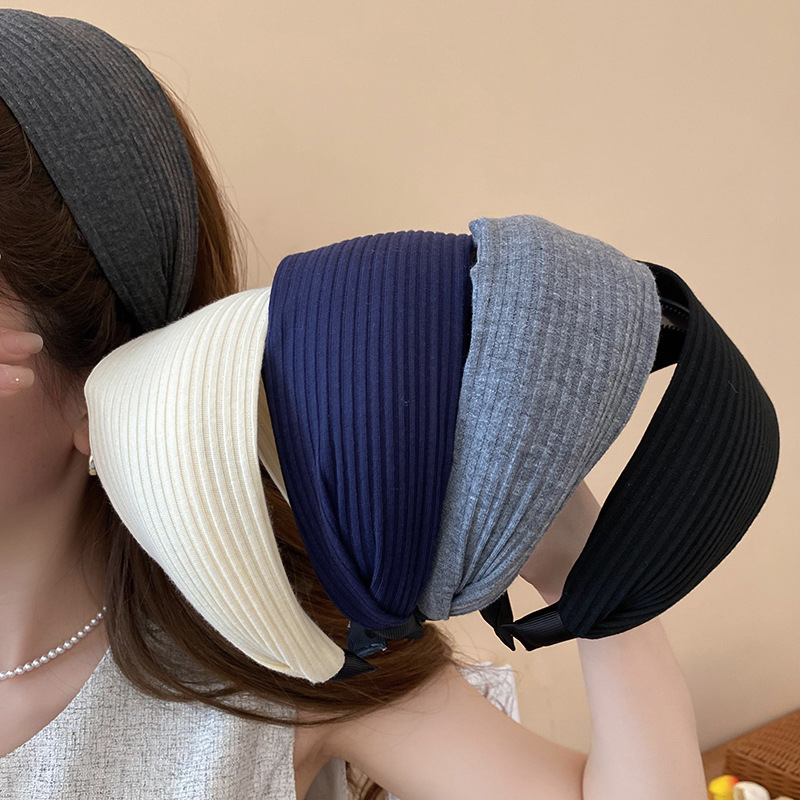 Color sólido suave mujer ancho - Women Accessories Wholesale China reseña y precio