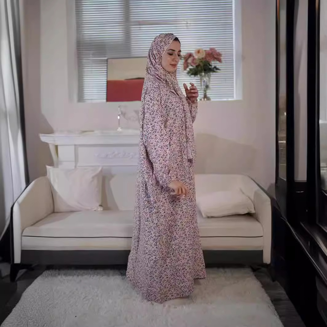 Jalabiya Abayas vestido estamp - Women Accessories Dubai reseña y precio