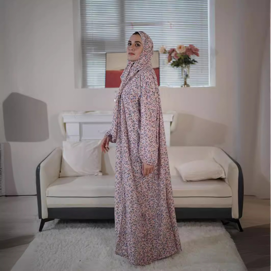Jalabiya Abayas vestido estamp - Women Accessories Dubai reseña y precio