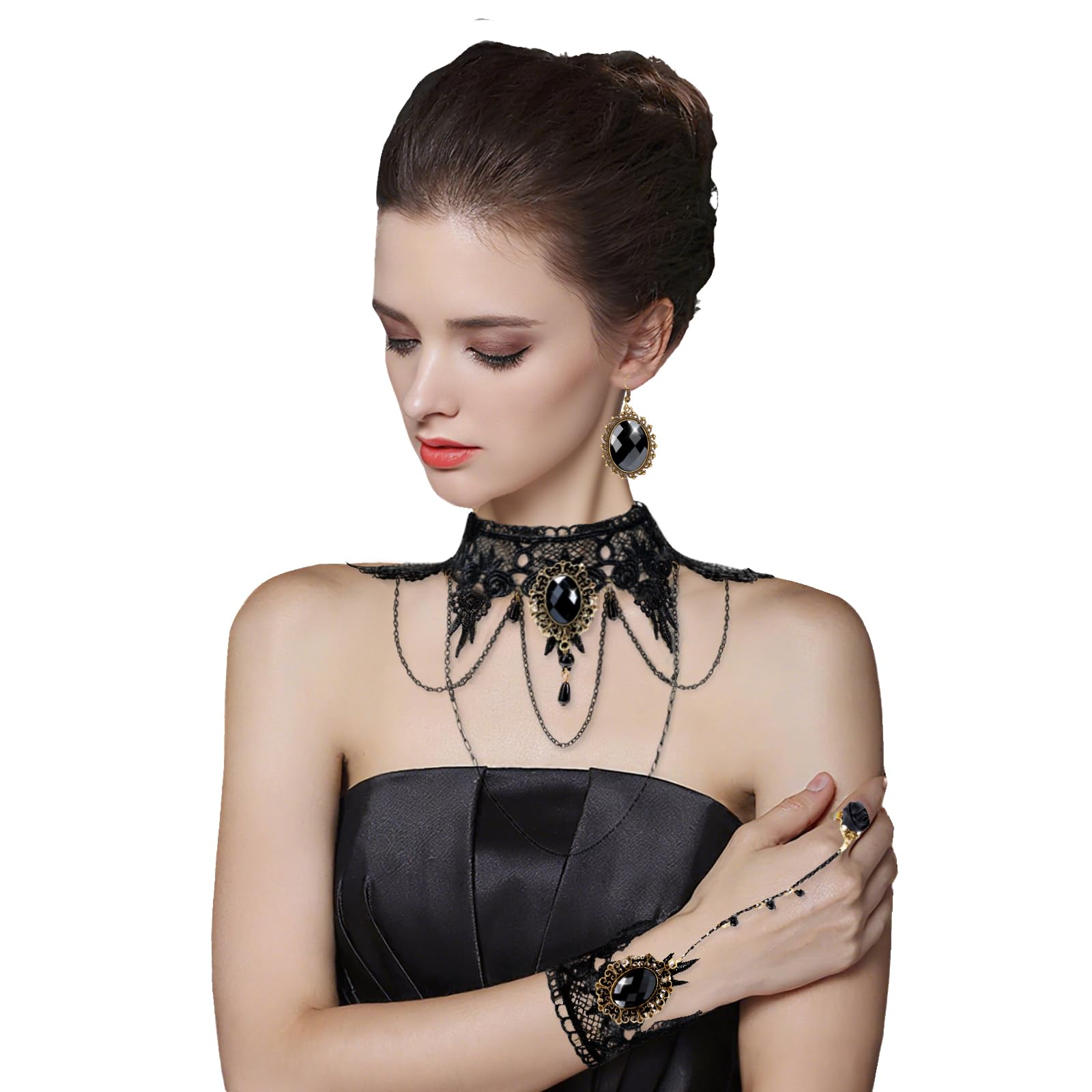 Accesorios de estilo gótico pa - Women'S Vampire Accessories reseña y precio