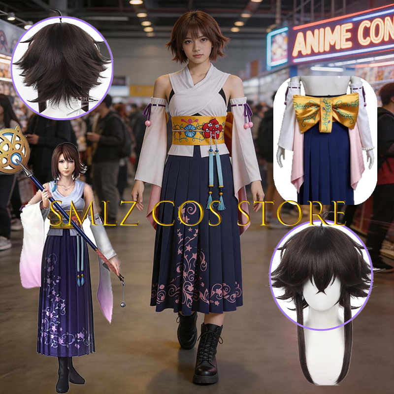 Disfraz de Cosplay de Yuna de  - Women Accessories Kit reseña y precio
