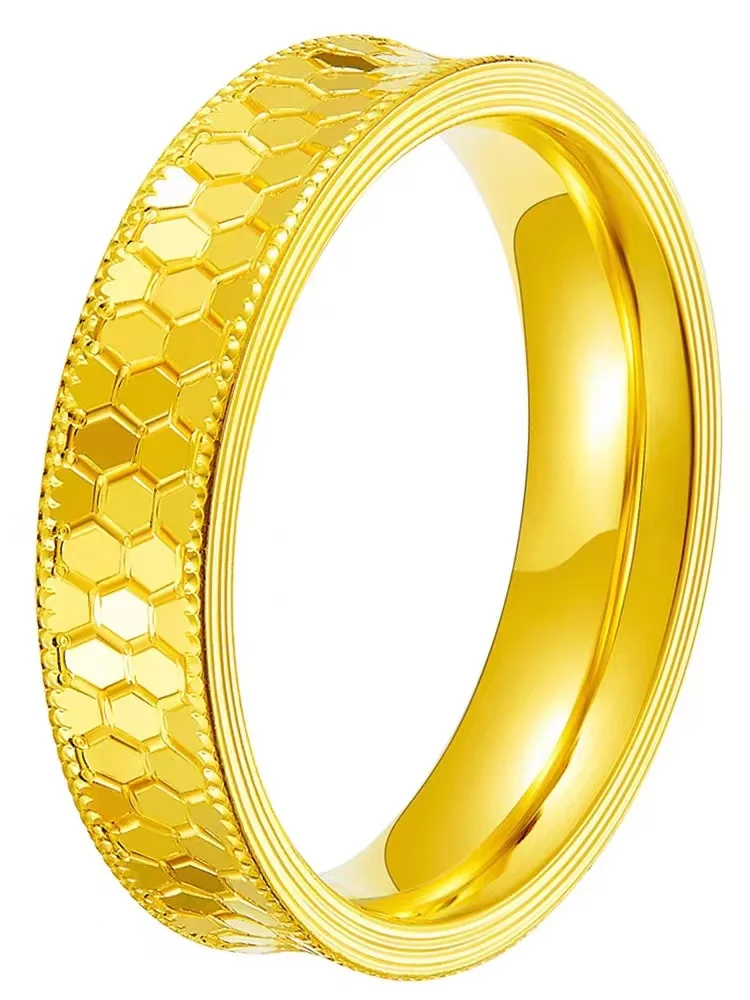 Anillo de nido de abeja brilla - Women Accessories Dubai reseña y precio