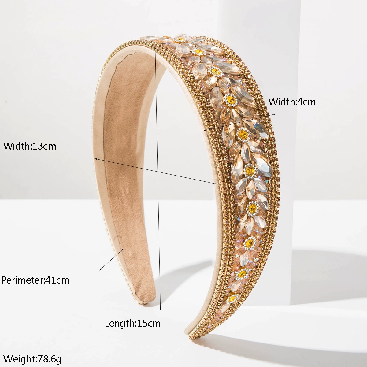 Diadema Ancha Vintage Barroca  - Women Accessories Wholesale China reseña y precio