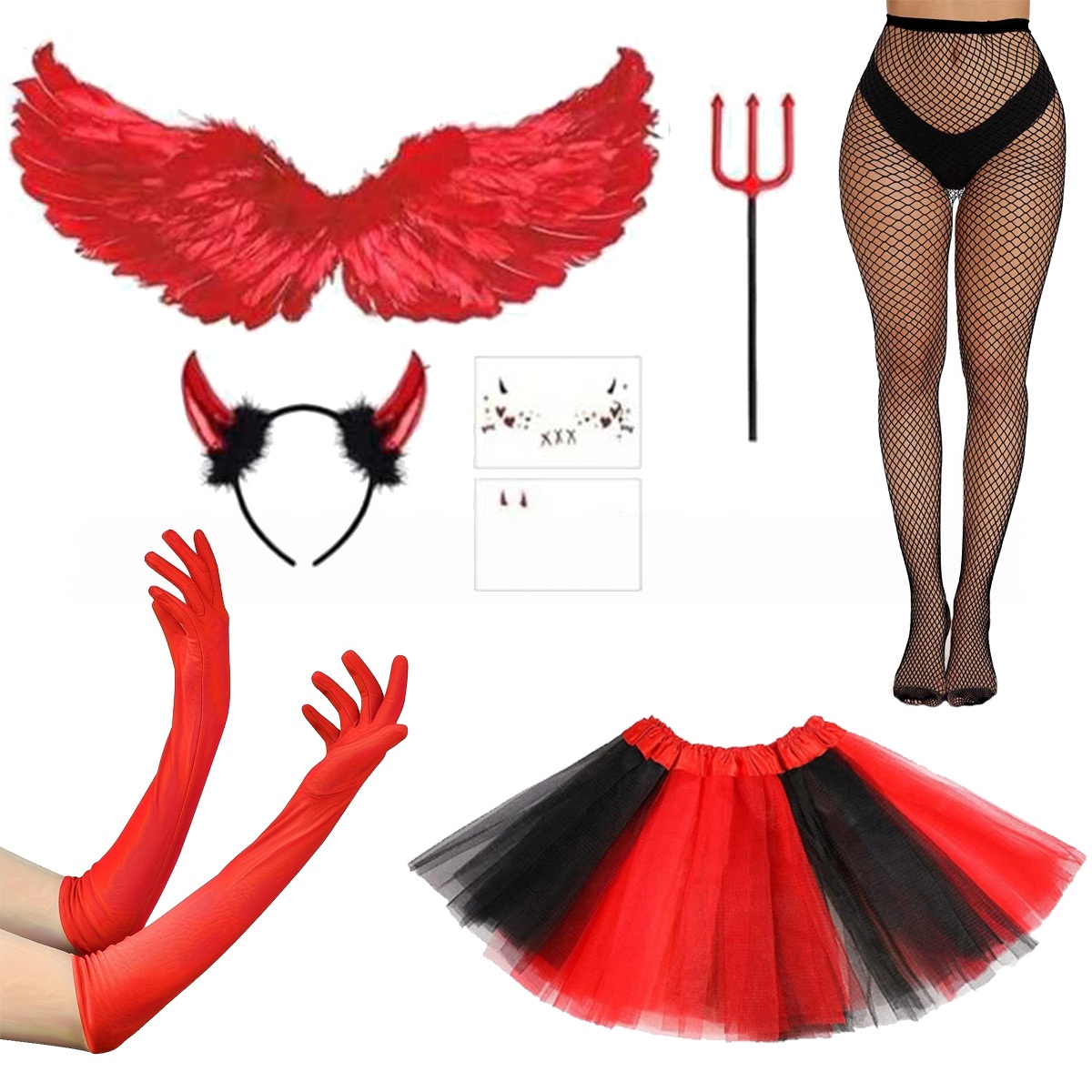 Disfraz de Halloween: conjunto - Women Accessories Kit reseña y precio