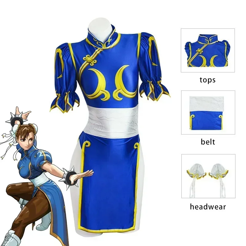 Disfraz de Cosplay de Chun Li  - Women'S Accessories List reseña y precio