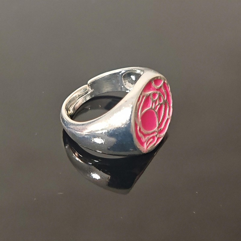 Anillo de rosa rosa Tenjou Ute - Women Accessories Kit reseña y precio
