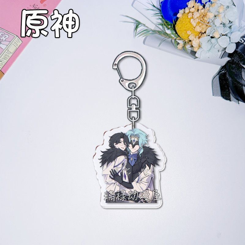2 llaveros de Genshin Impact p - Women Accessories Bag reseña y precio