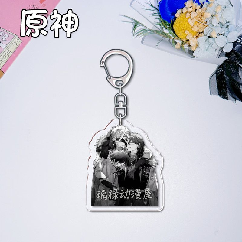 2 llaveros de Genshin Impact p - Women Accessories Bag reseña y precio