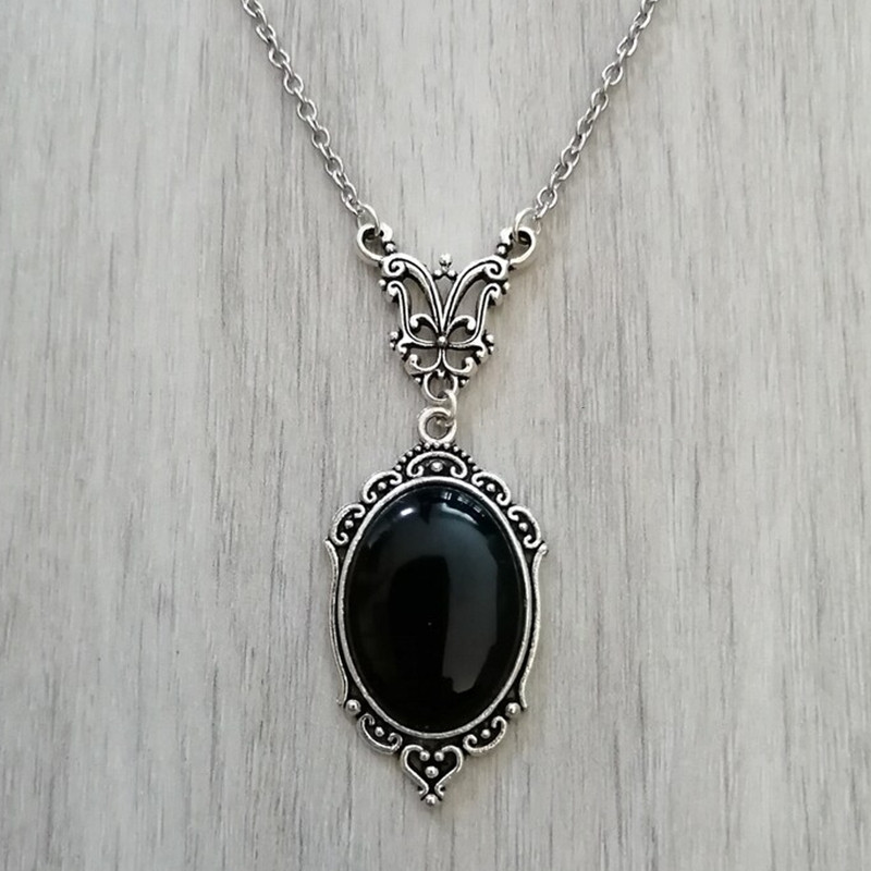 Collar gótico con dije de cris - Women'S Vampire Accessories reseña y precio