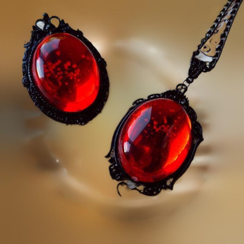 Collar de murciélago vampiro,  - Women'S Vampire Accessories reseña y precio