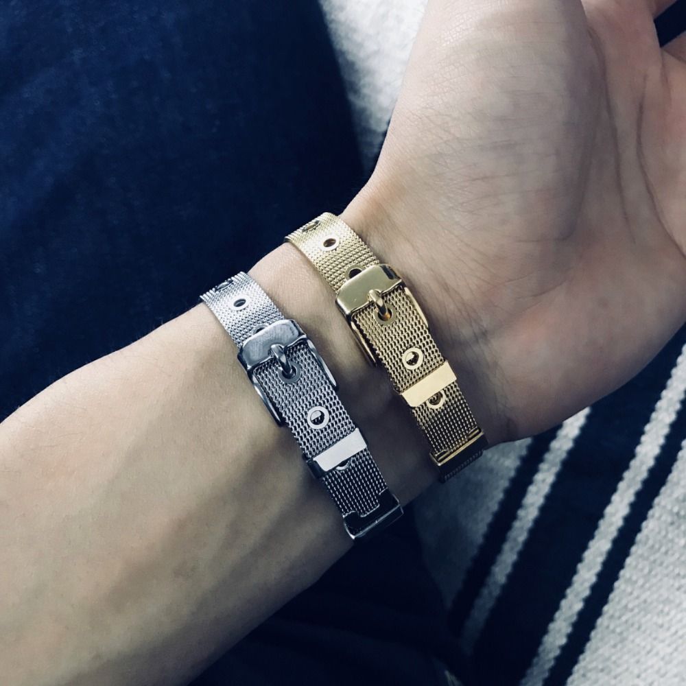 Pulsera de acero de titanio co - Women'S Accessories To Wear With Watch reseña y precio
