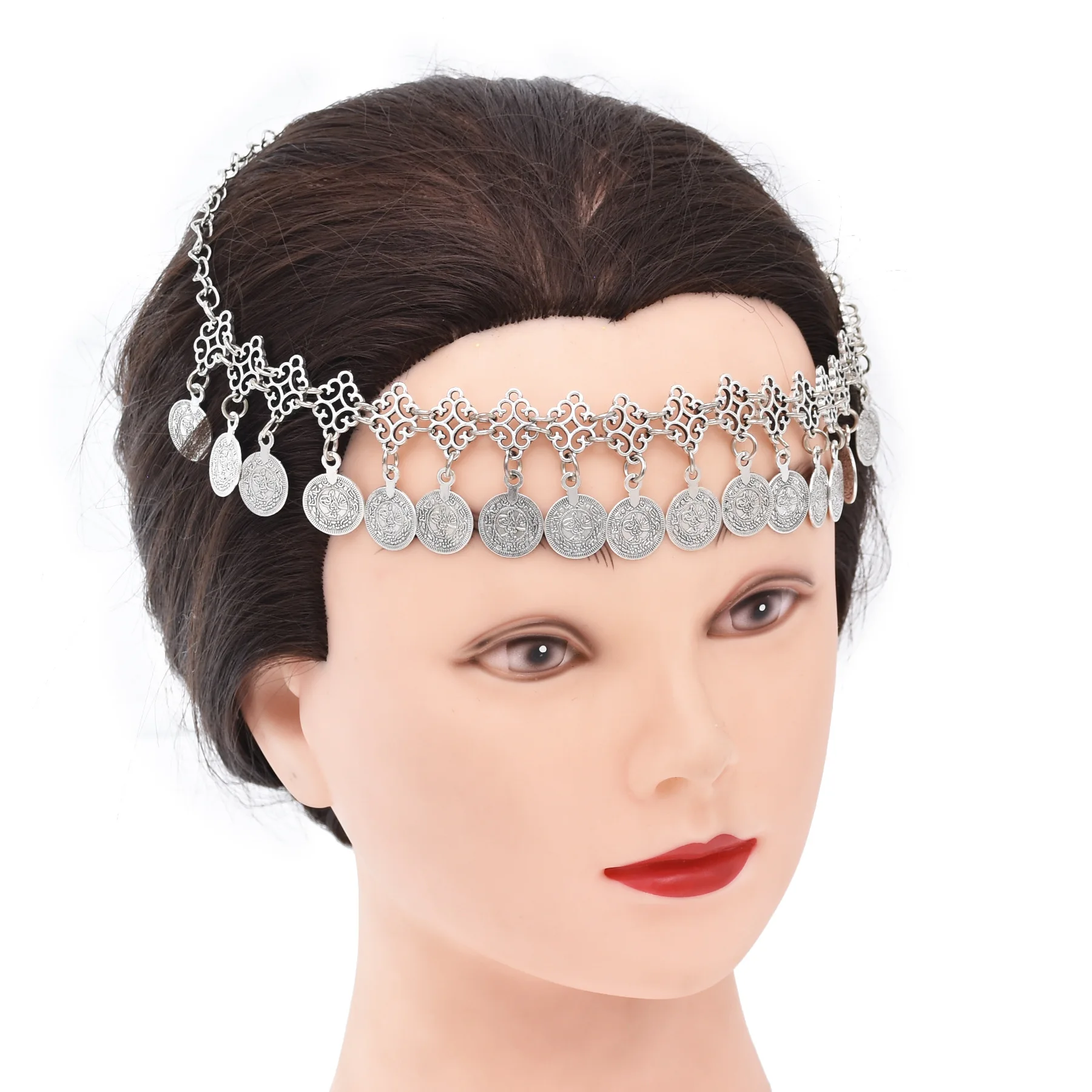 Collar con colgante de monedas - Women Accessories Pakistan reseña y precio