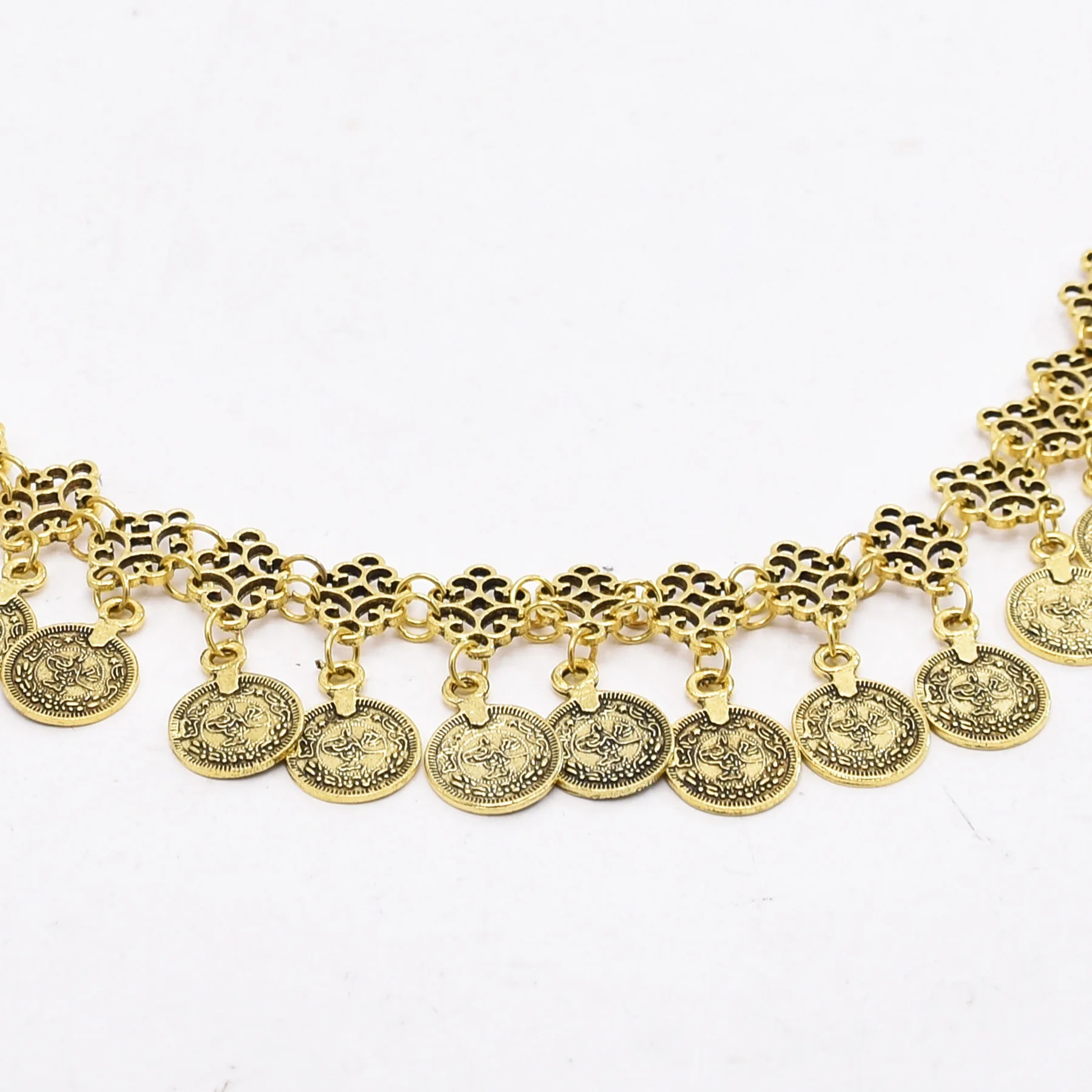 Collar con colgante de monedas - Women Accessories Pakistan reseña y precio