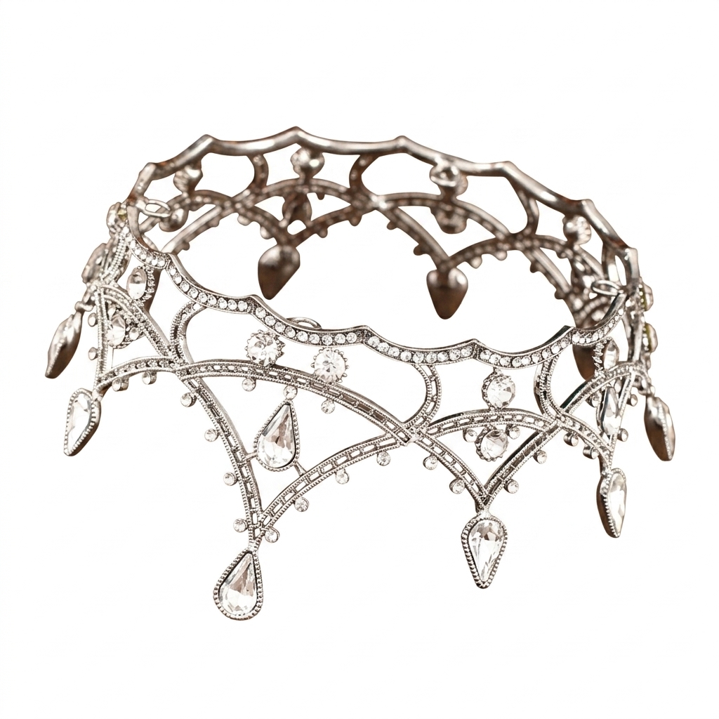 1 ud. Corona de cristal barroc - Queen Accessories reseña y precio