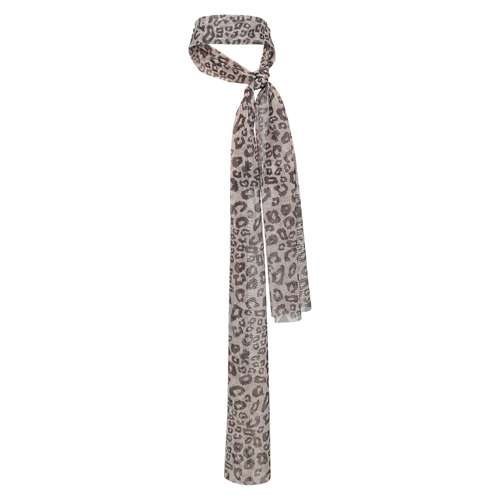 Bufanda con estampado de leopa - Women'S Accessories In The 70S reseña y precio
