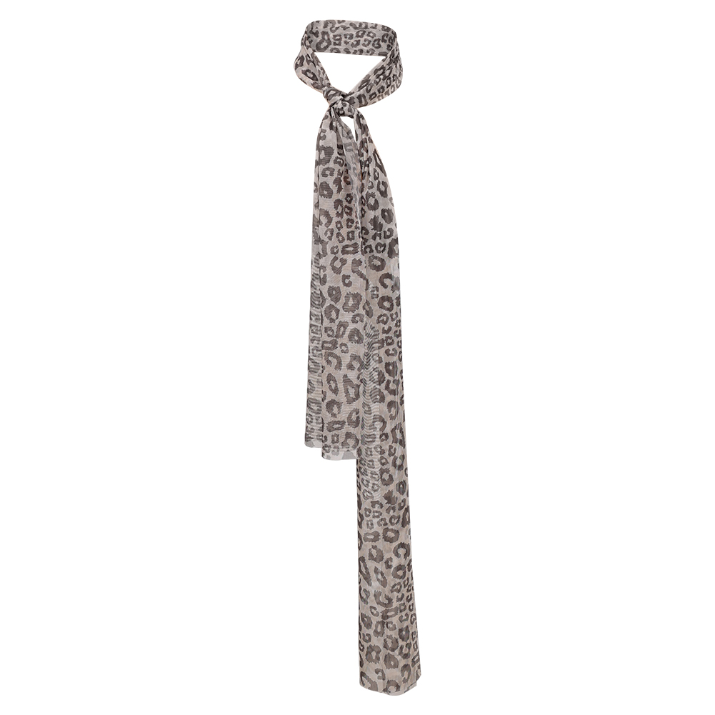 Bufanda con estampado de leopa - Women'S Accessories In The 70S reseña y precio