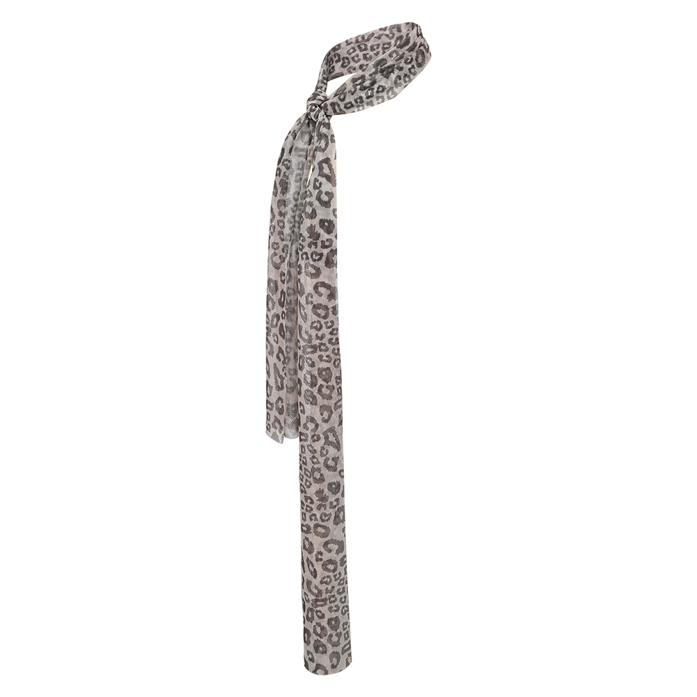 Bufanda con estampado de leopa - Women'S Accessories In The 70S reseña y precio