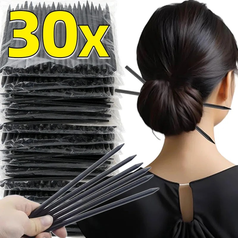 Horquillas de madera negras es - Women'S Accessories List reseña y precio