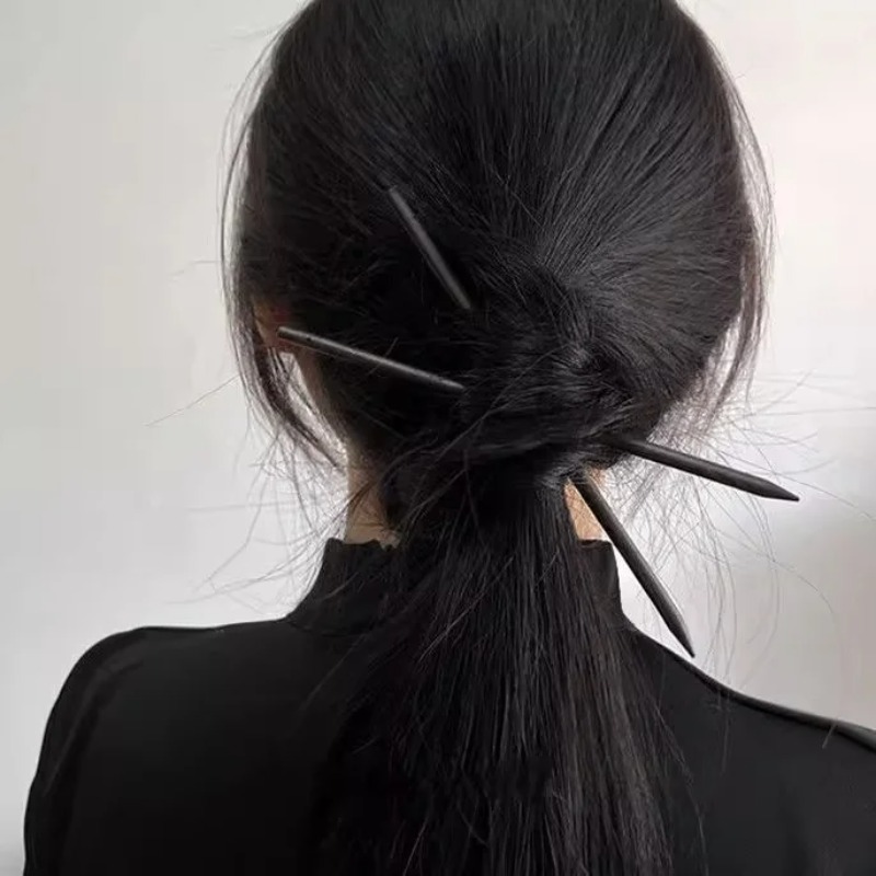 Horquillas de madera negras es - Women'S Accessories List reseña y precio